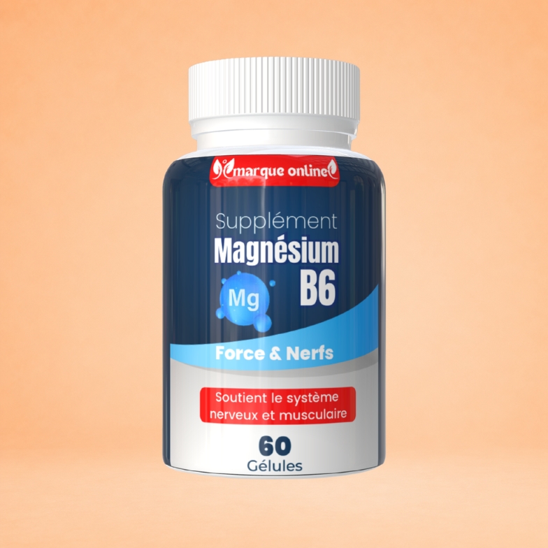 مغنيسيوم و فيتامين Magnésium et vitamines b6   60gelules