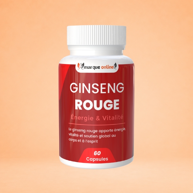 جينسينغ احمر  ginseng rouge 60 gelules