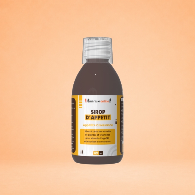 مشروب  فتح الشهية  stimulant l'appétit  sirop  125ml