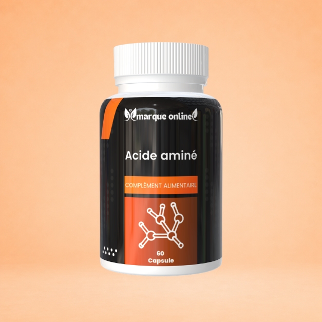 حمض اميني acide aminé 60 gelules