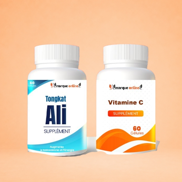 فيتامين سي    Vitamine C    رفع التستوستيرون    Ali tongkat 60 gelules