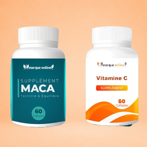 فيتامين سي    ماكا Maca        60 gelules