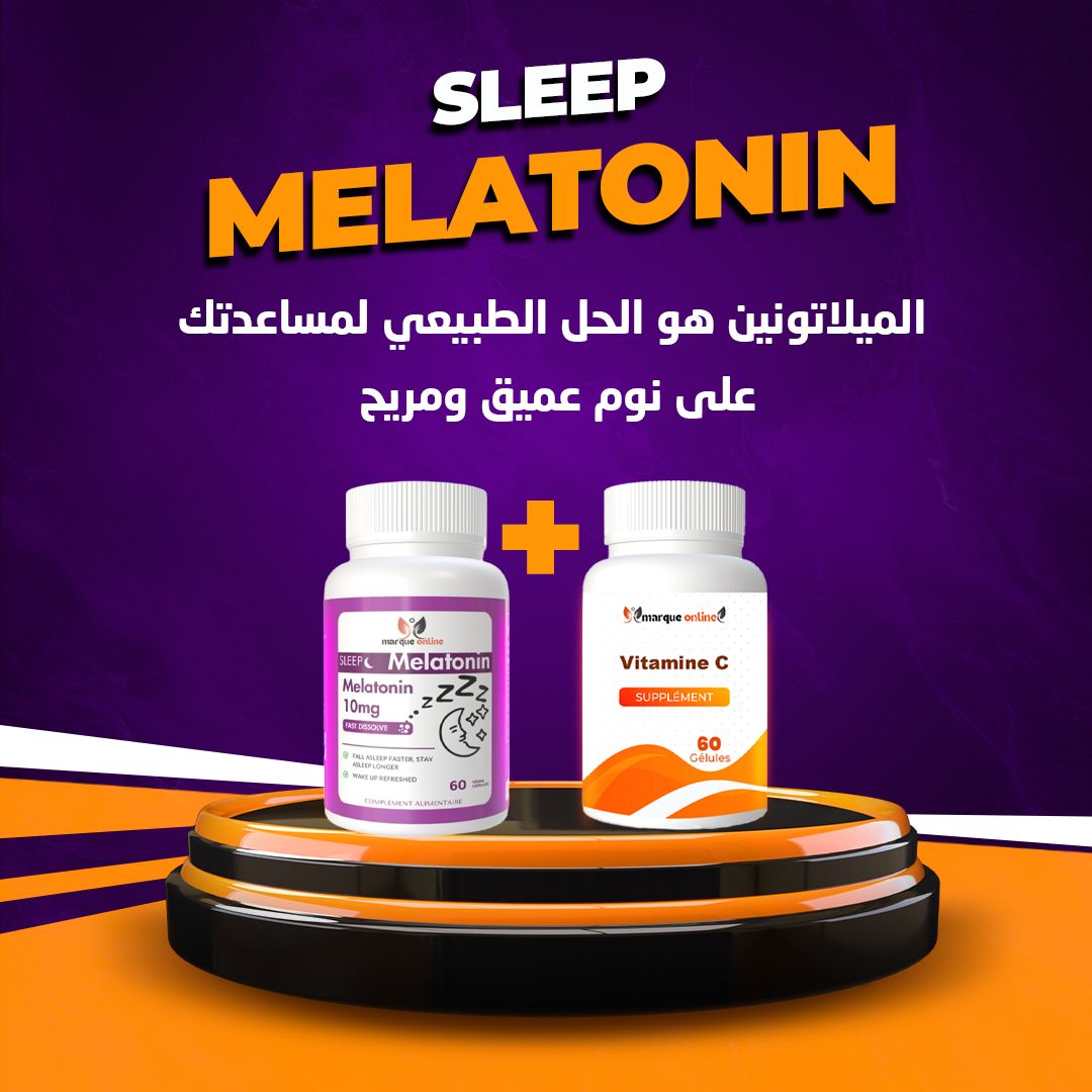 فيتامين سي Mélatonine 60gelules
