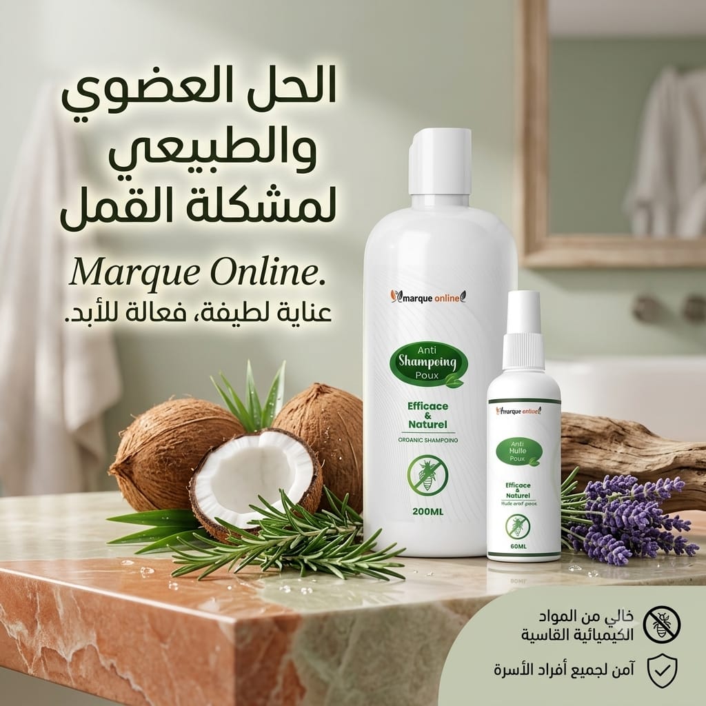 200ml زيت و شامبو Huile et shampoing ضد القمل anti-poux