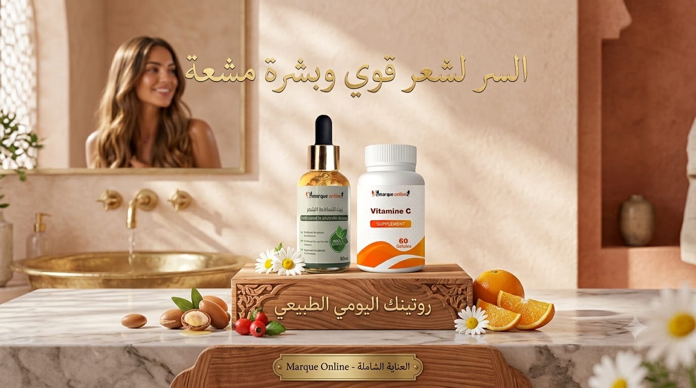 60 gelulesفيتامين سي Sérum anti-chute de cheveux سيروم مضاد لتساقط الشعر 60ml