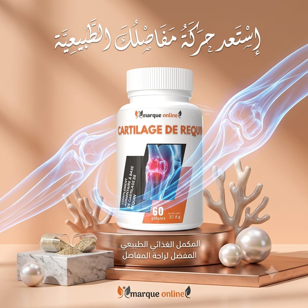 غضروف سمك القرش (Cartilage de Requin)60gelules